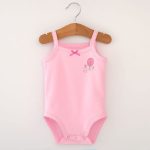 Baby Girls Spaghetti Strap Bodysuit Sleeveless Baby Tank Top Cotton Baby One-Pieces Pack of Summer Baby Clothes Outfit - Image 5